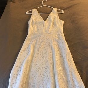 White sparkling Dress